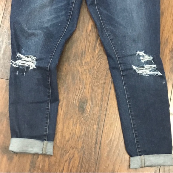 Lot of 3 maternity jeans distressed size 8 - Picture 8 of 14